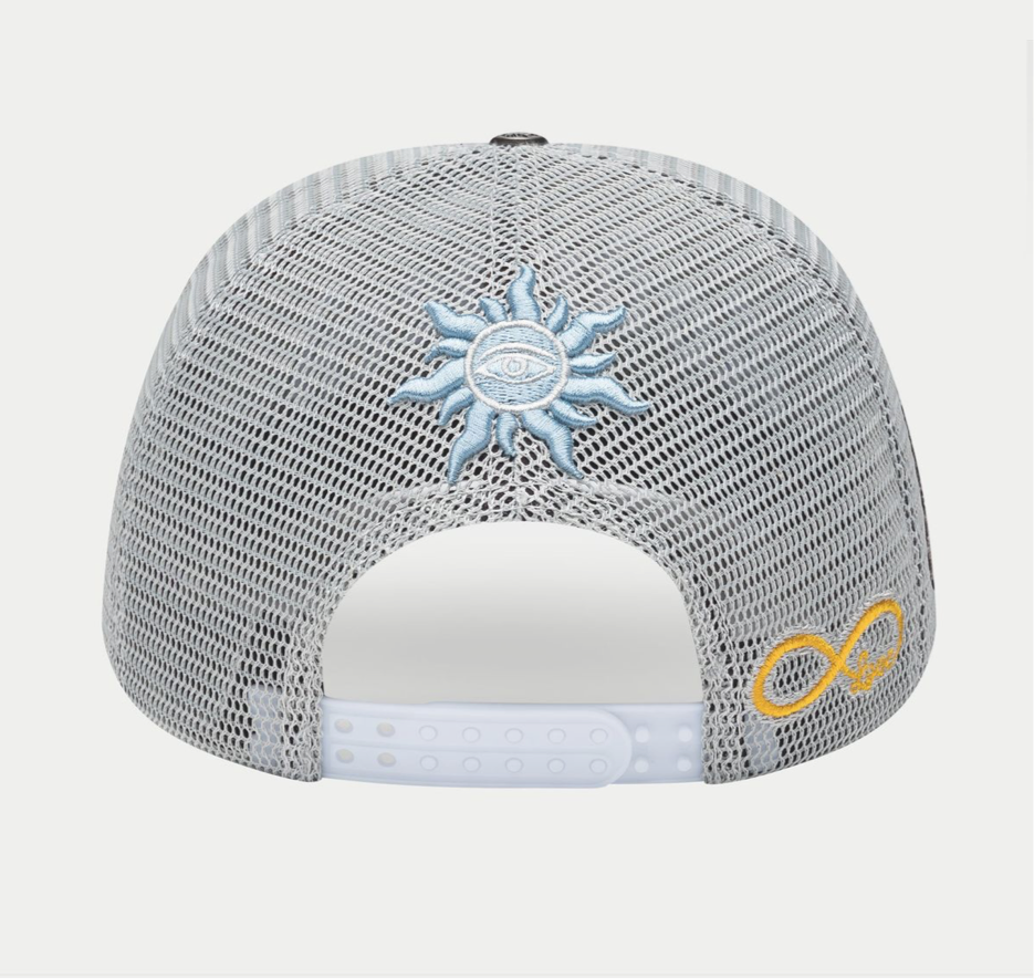 GodSpeed FOREVER TRUCKER HAT (Cool Grey)