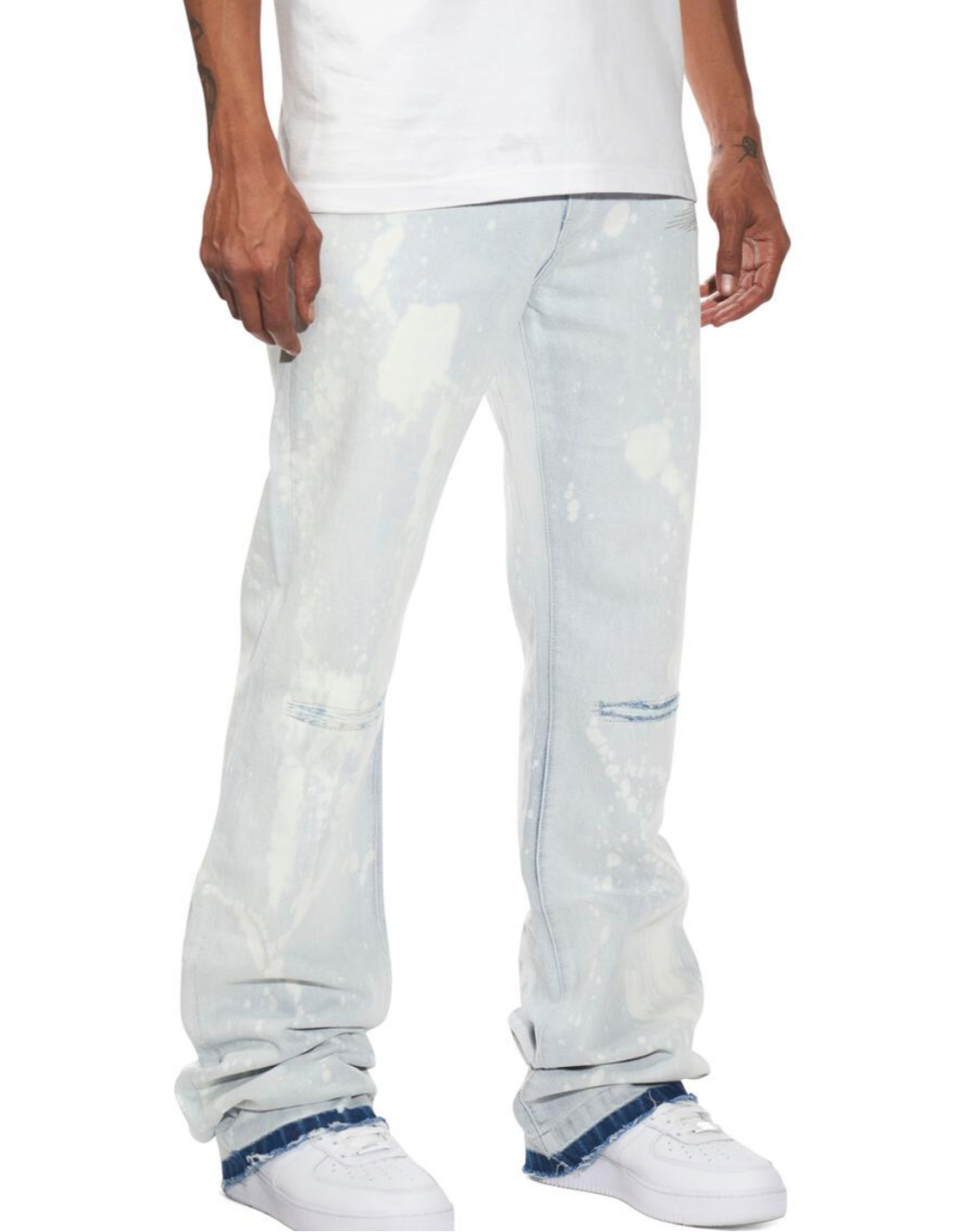 Dead Than Cool Baggy Paint Destroyed Jean