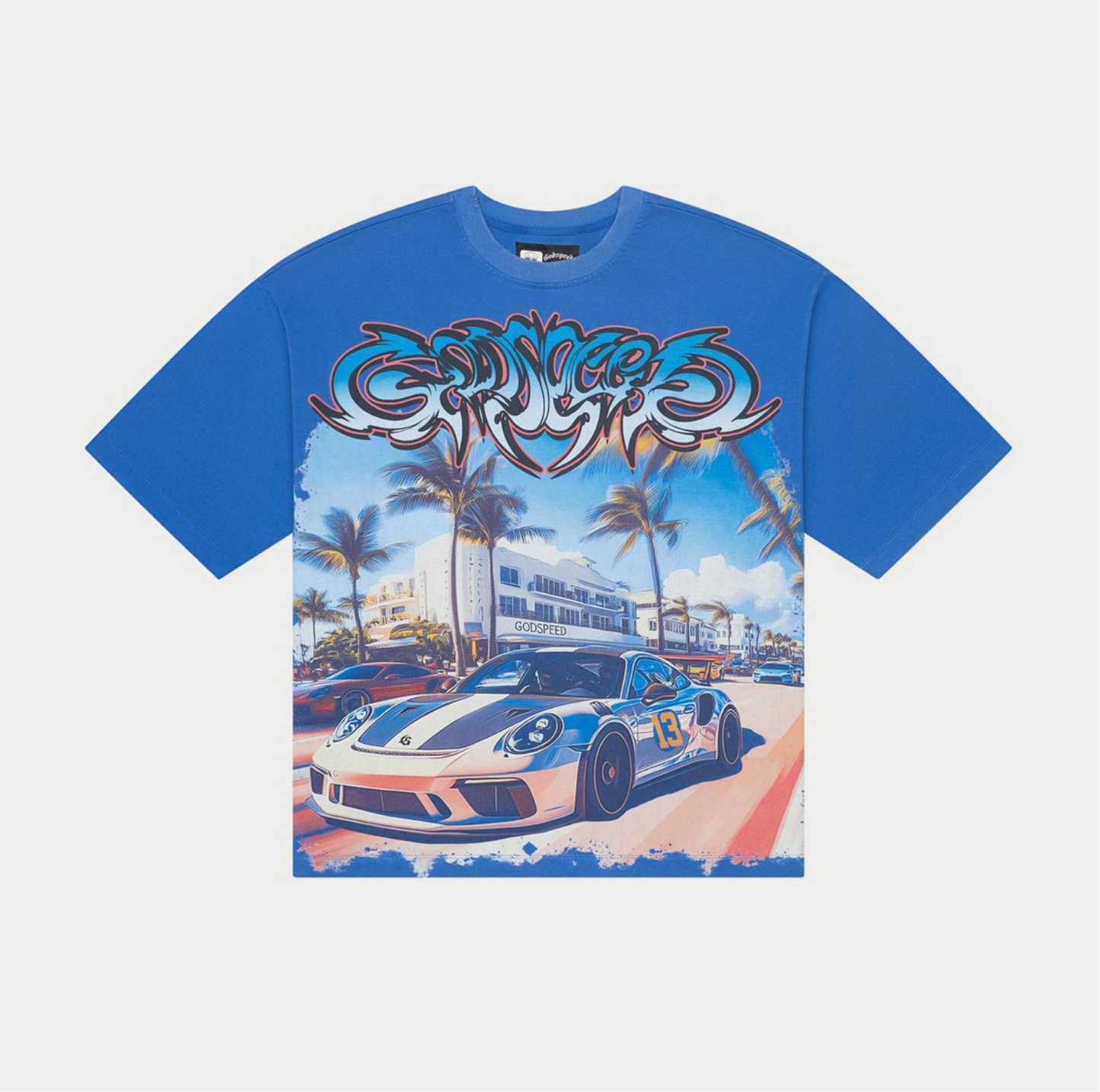 Godspeed Car Meet Miami (Blue Wash)