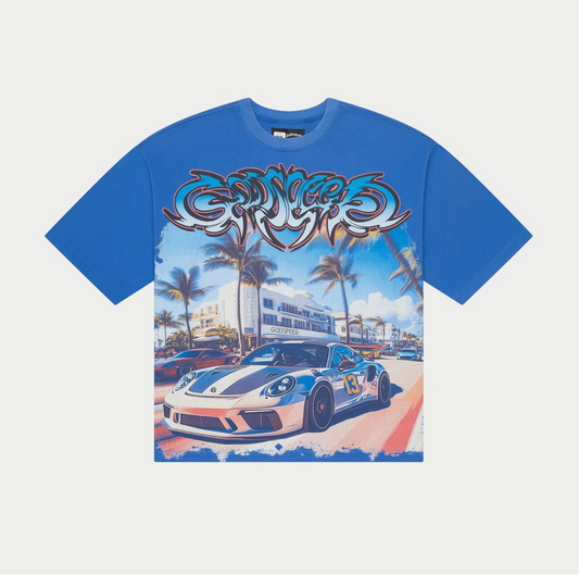 Godspeed Car Meet Miami (Blue Wash)