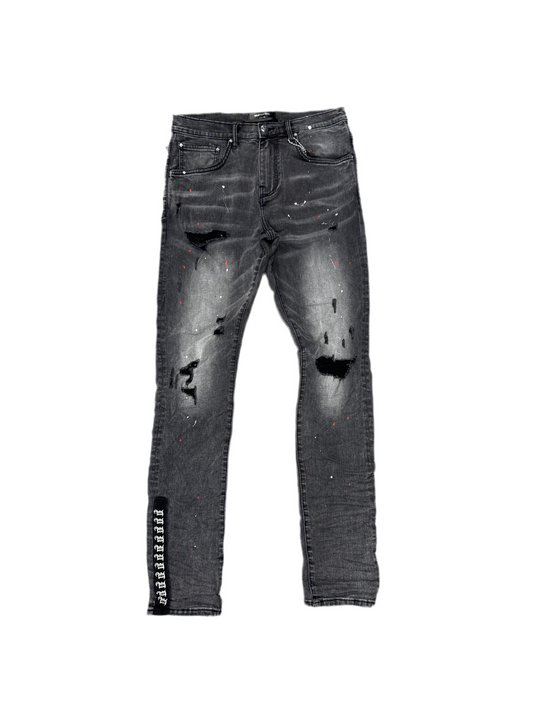 Dead Than Cool Acid Grey Jeans