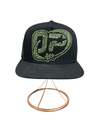 OP HAT GREEN & BLACK