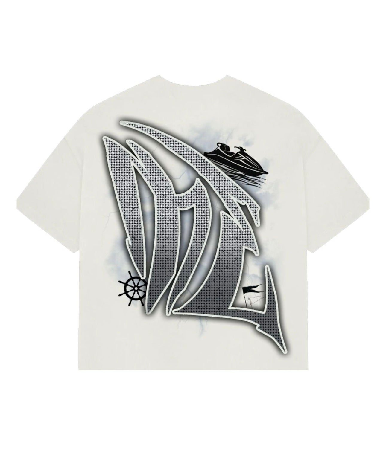 ME JETSKI Rhinestone Tee