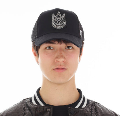 CULT SEQUINS TRUCKER HAT