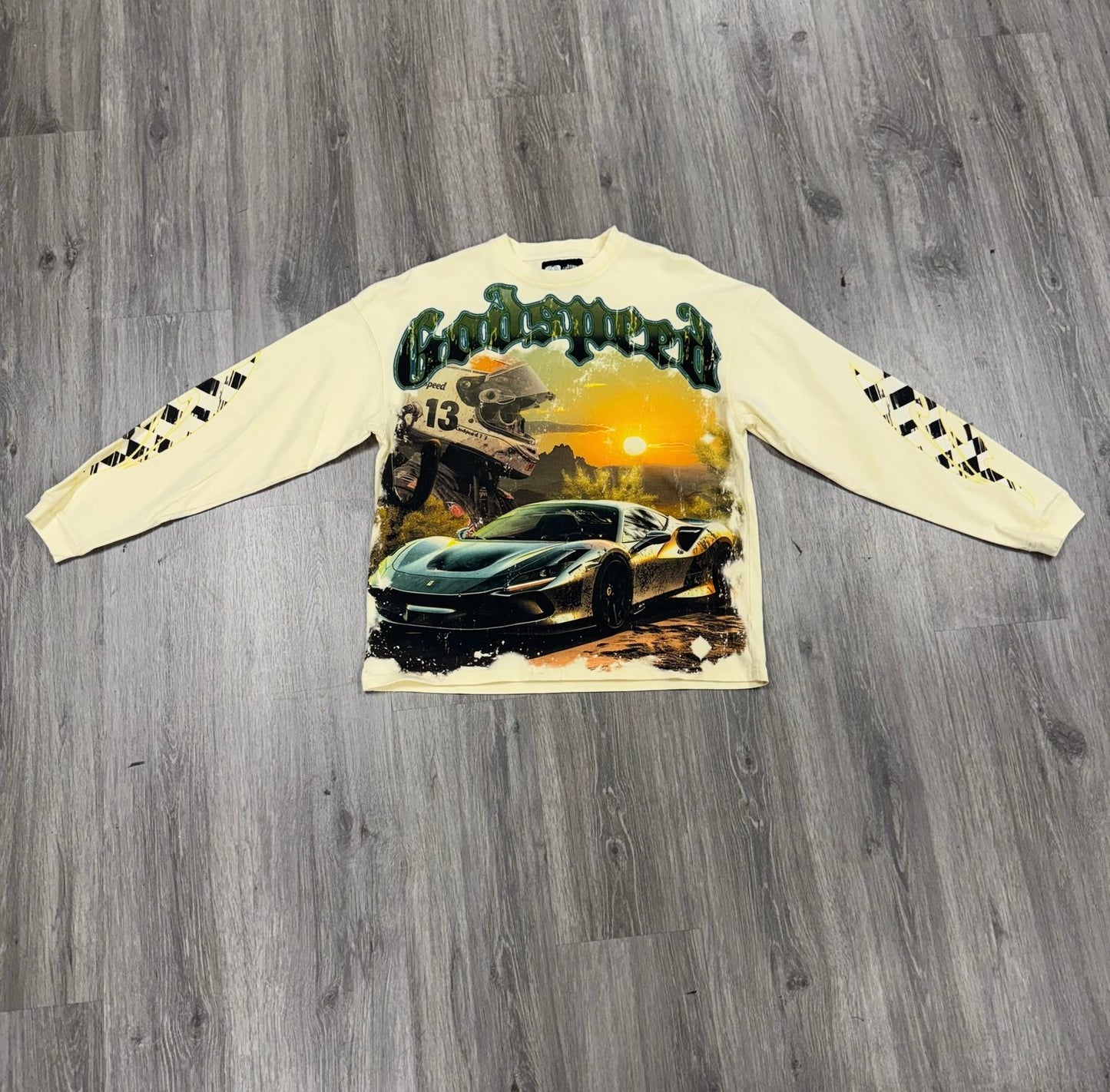 GodSpeed Sweat Shirt Cream