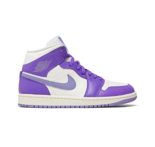 Nike Air Jordan 1 Mid Action Grape Women’s Shoe