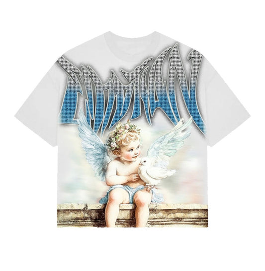 ME DOVE Rhinestone Tee