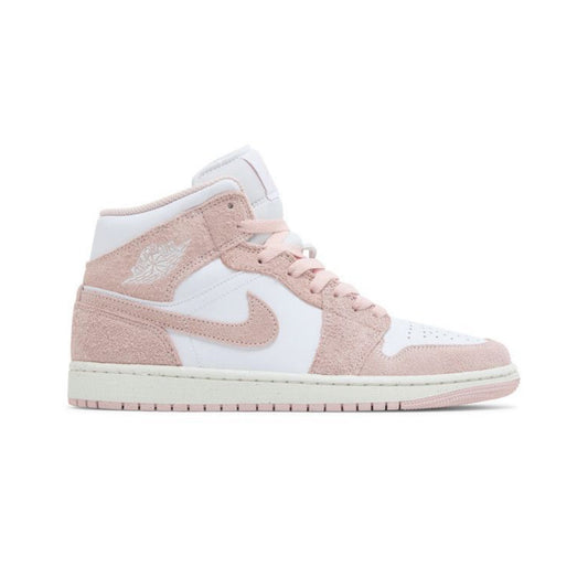 Air Jordan 1 Mid SE Legend Pink White Suede