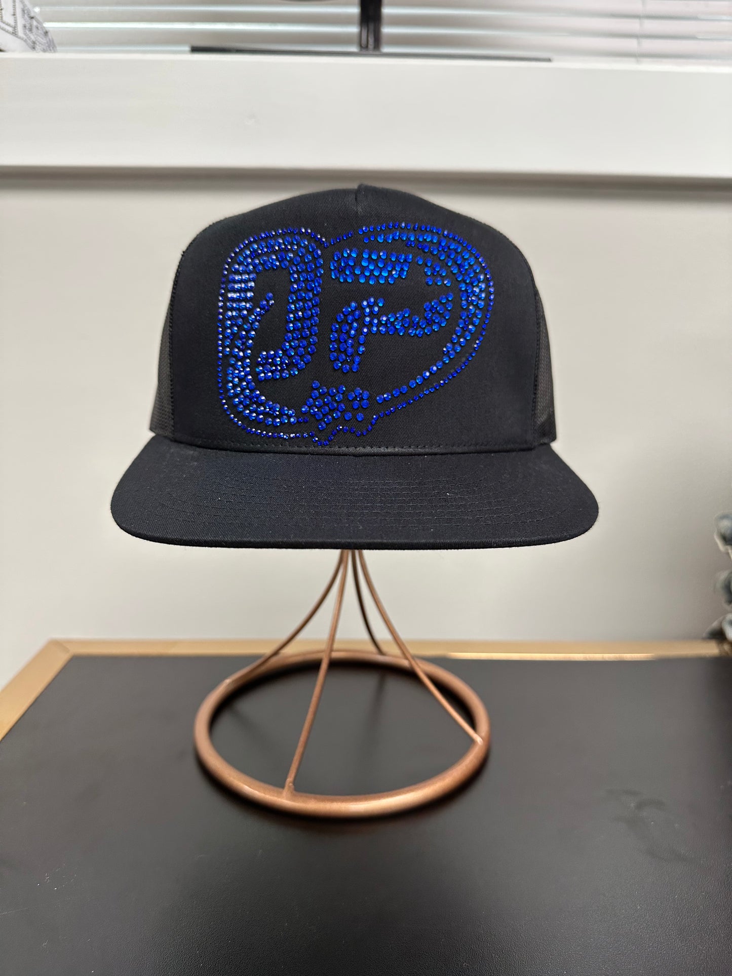 OP HAT BLACK AND BLUE
