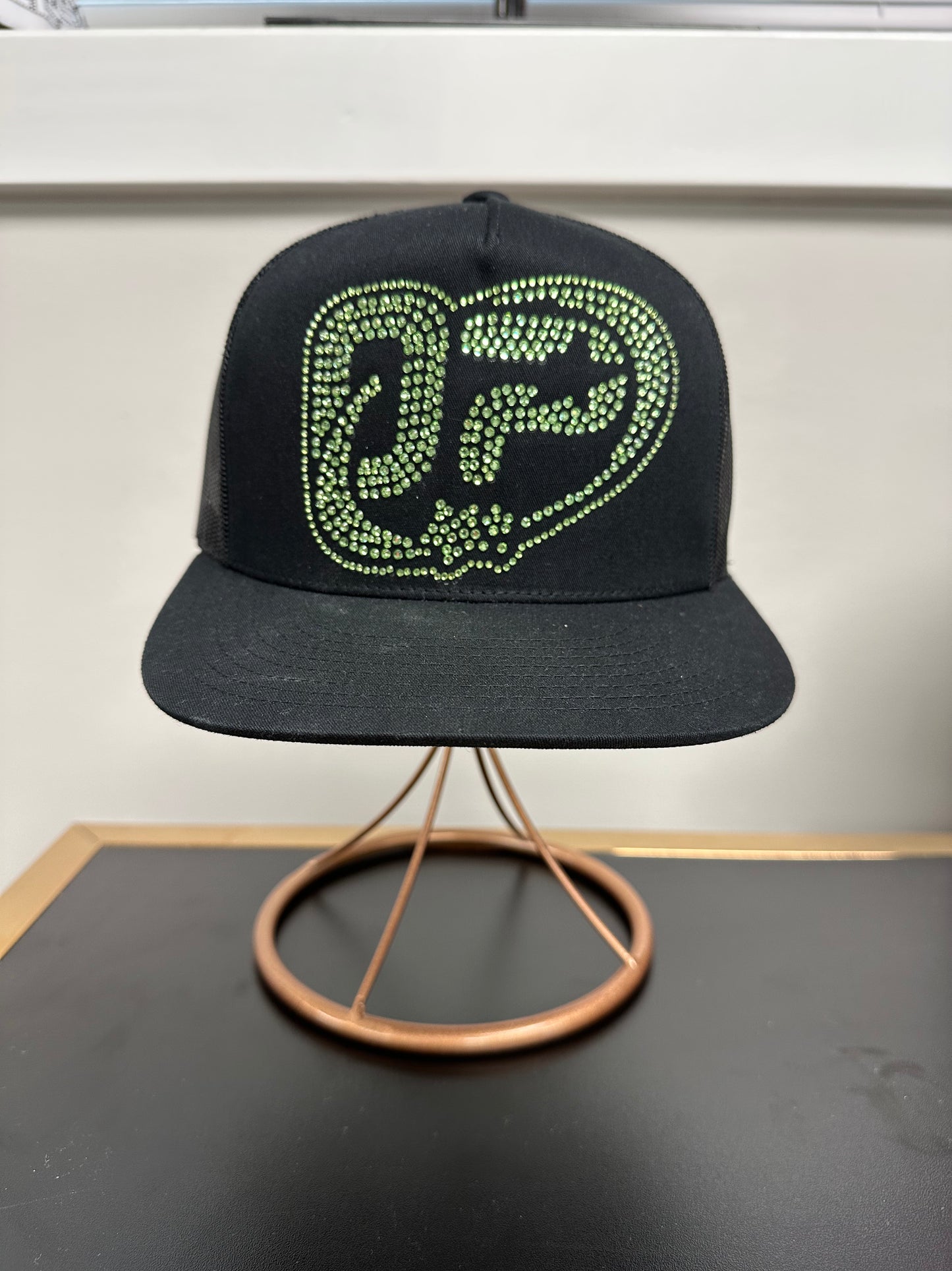 OP HAT GREEN & BLACK