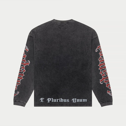 Godspeed Balaclava T-Shirt (Grey Wash)