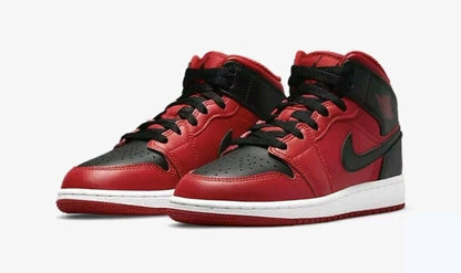 Air Jordan 1 Mid GS Reverse Bred Gym