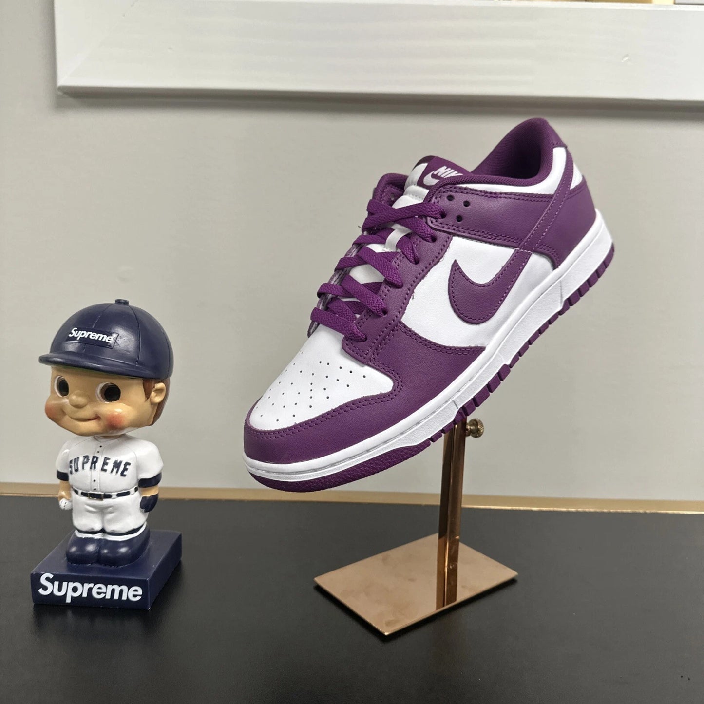 Nike Dunk Low White Viotech Purple White Sneakers DV0833-107 Mens Size BRAND
