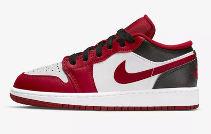 Air Jordan 1 Low Bull University Red White