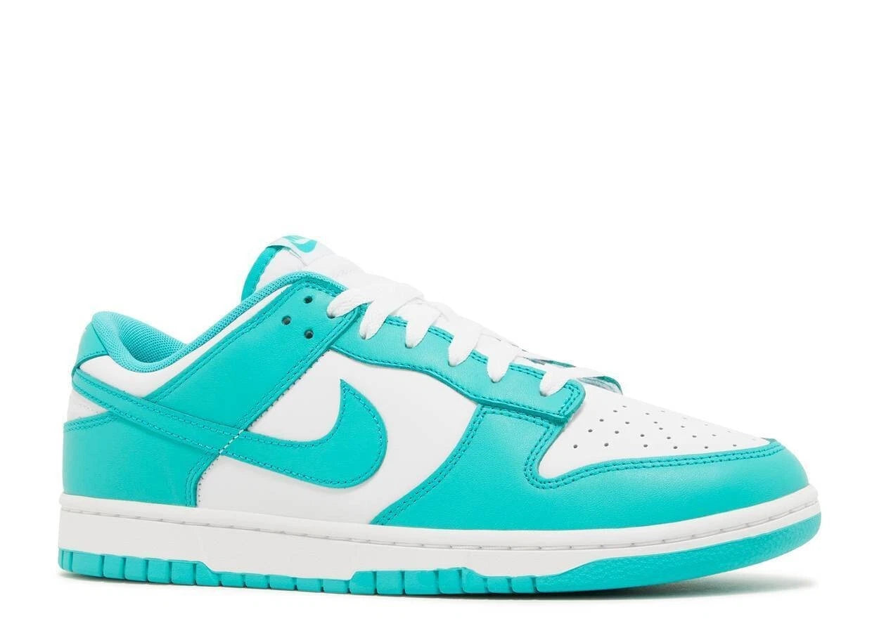 Nike Dunk Low Clear Jade White Teal Mens DV0833-101 New SZ 7 -13