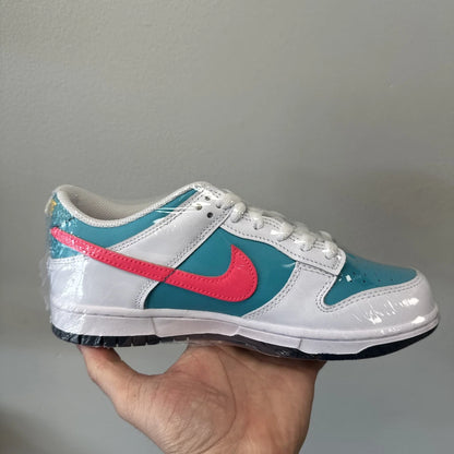 Nike Dunk Low Grade School 'Dusty Cactus Thunder Blue' HF4794-345 Ship Now