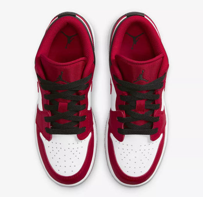 Air Jordan 1 Low Bull University Red White
