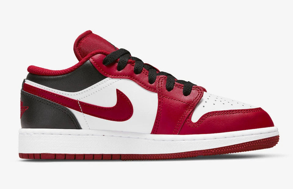 Air Jordan 1 Low Bull University Red White