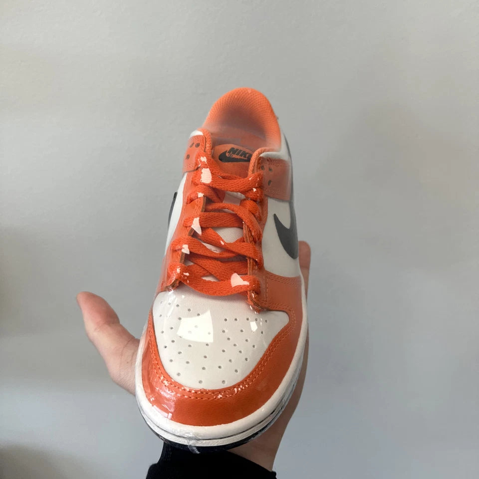 Nike Dunk Low GS Phantom Black Safety Orange