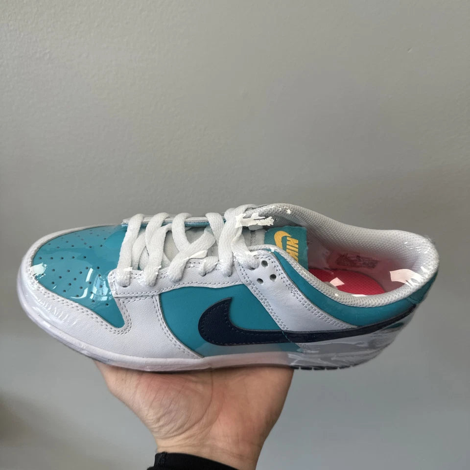 Nike Dunk Low Grade School 'Dusty Cactus Thunder Blue' HF4794-345 Ship Now