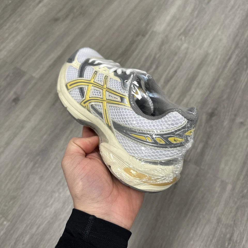 ASICS Gel White Faded Yellow Shoe