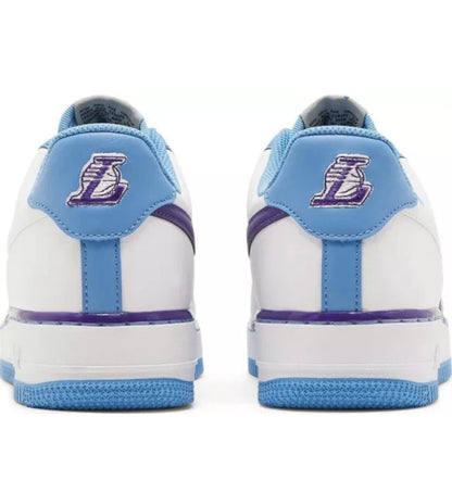 Nike DC8874-101 NBA x Air Force 1 '07 LV8 '75th Anniversary - Lakers' Ship Now