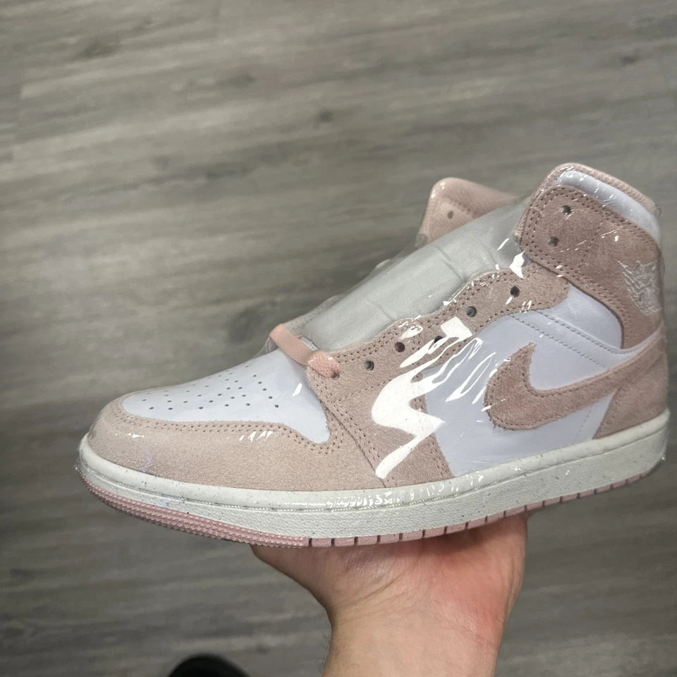 Air Jordan 1 Mid SE Legend Pink White Suede