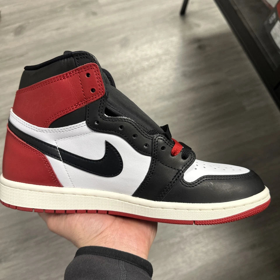 Air Jordan 1 High OG Shoe Black Toe Reimagined